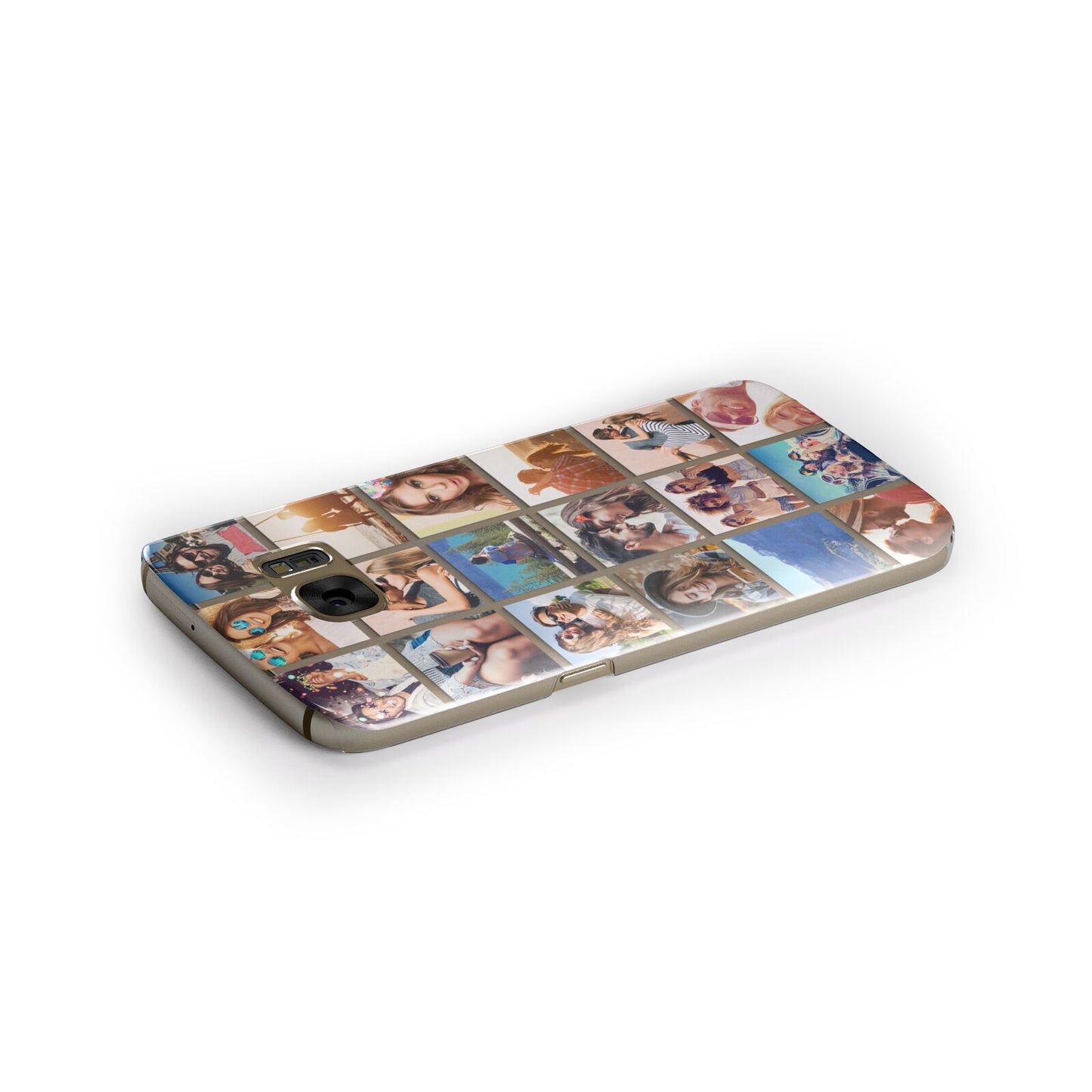 Multi Photo Collage Samsung Galaxy Case Side Close Up