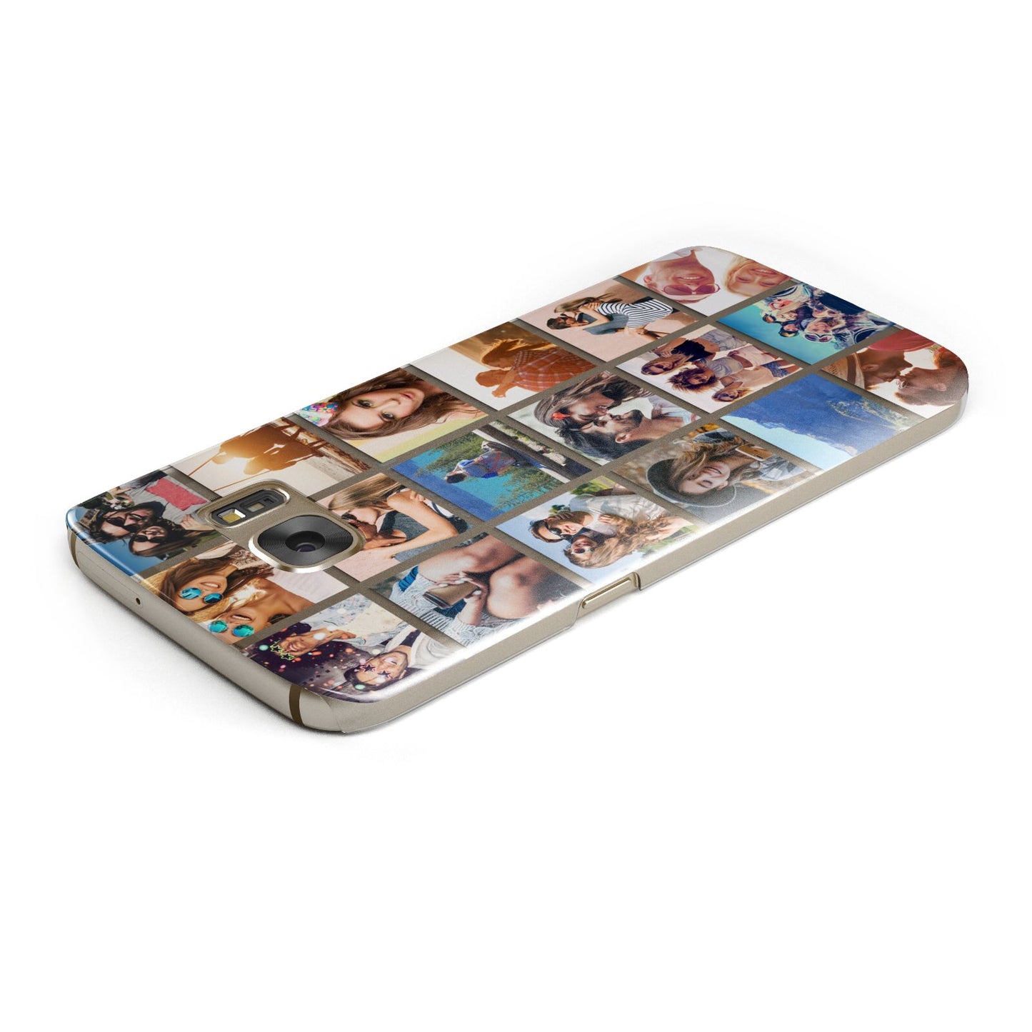 Multi Photo Collage Samsung Galaxy Case Top Cutout