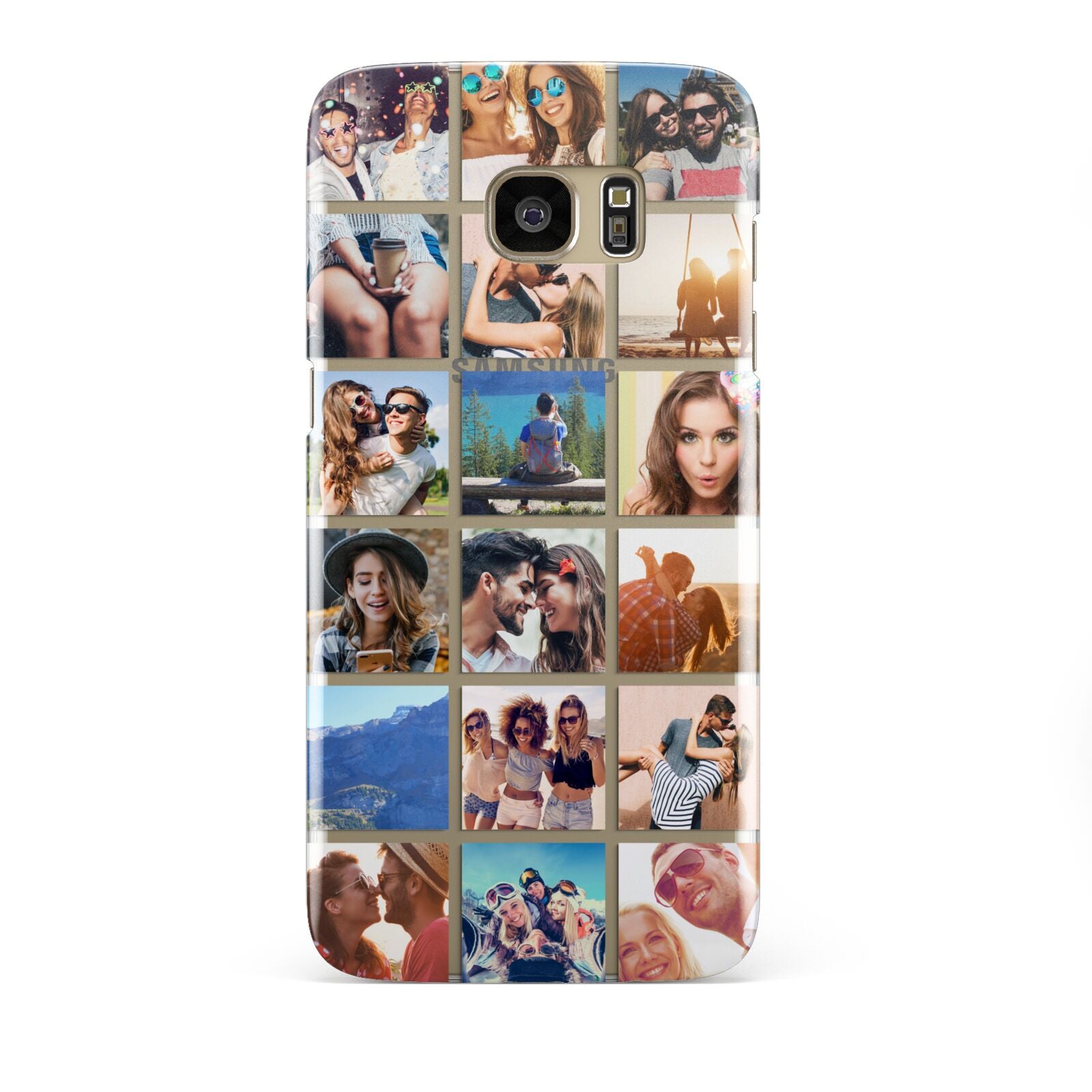 Multi Photo Collage Samsung Galaxy S7 Edge Case
