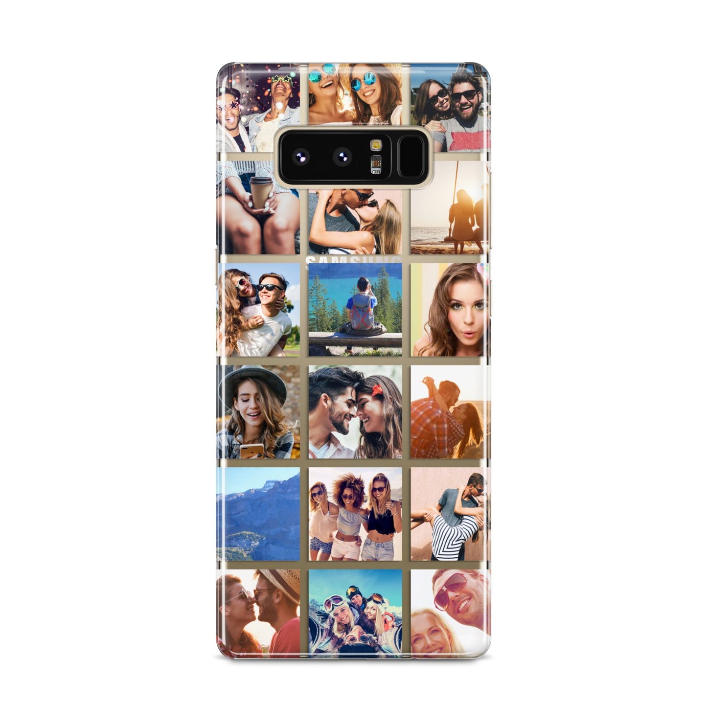 Multi Photo Collage Samsung Galaxy S8 Case