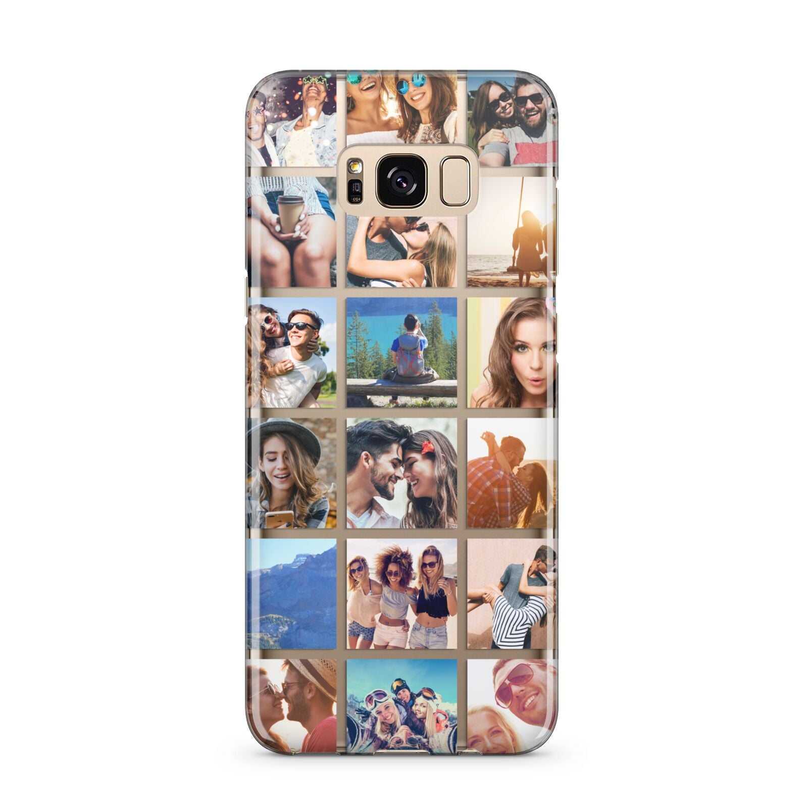 Multi Photo Collage Samsung Galaxy S8 Plus Case
