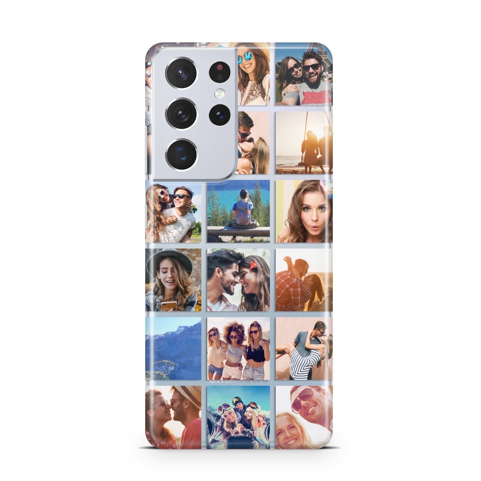 Multi Photo Collage Samsung S21 Ultra Case