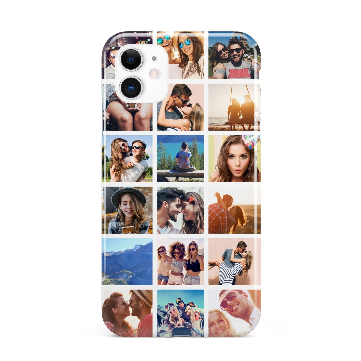 Multi Photo Collage iPhone 11 3D Tough Case