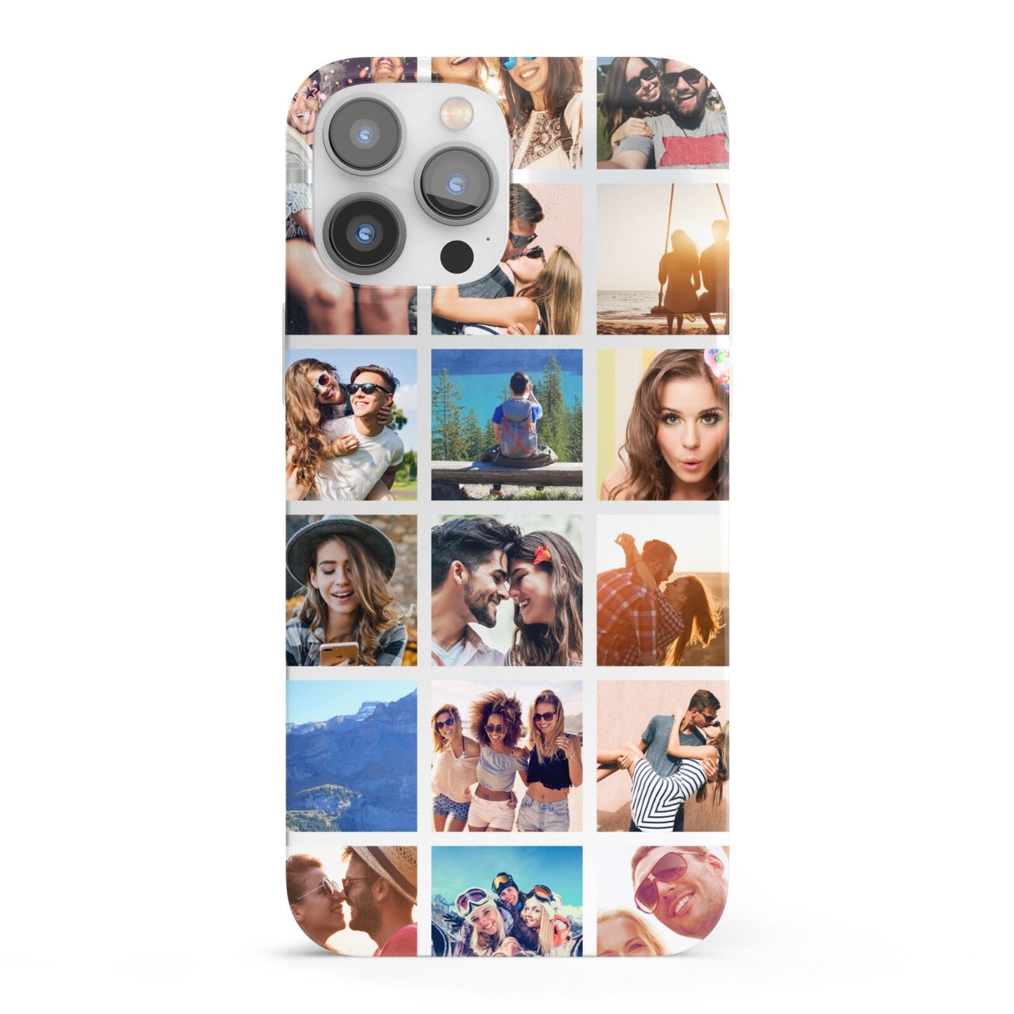 Multi Photo Collage iPhone 13 Pro Max Full Wrap 3D Snap Case