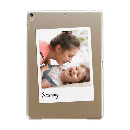 Mummy Photo Apple iPad Gold Case