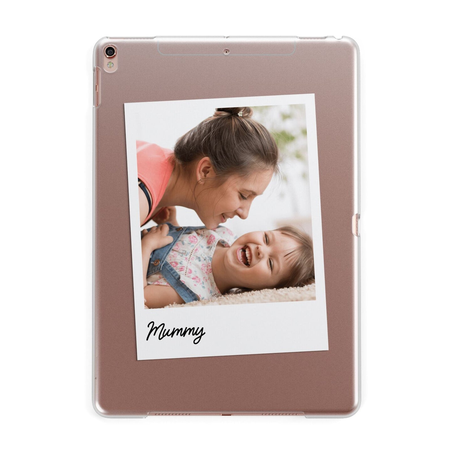 Mummy Photo Apple iPad Rose Gold Case