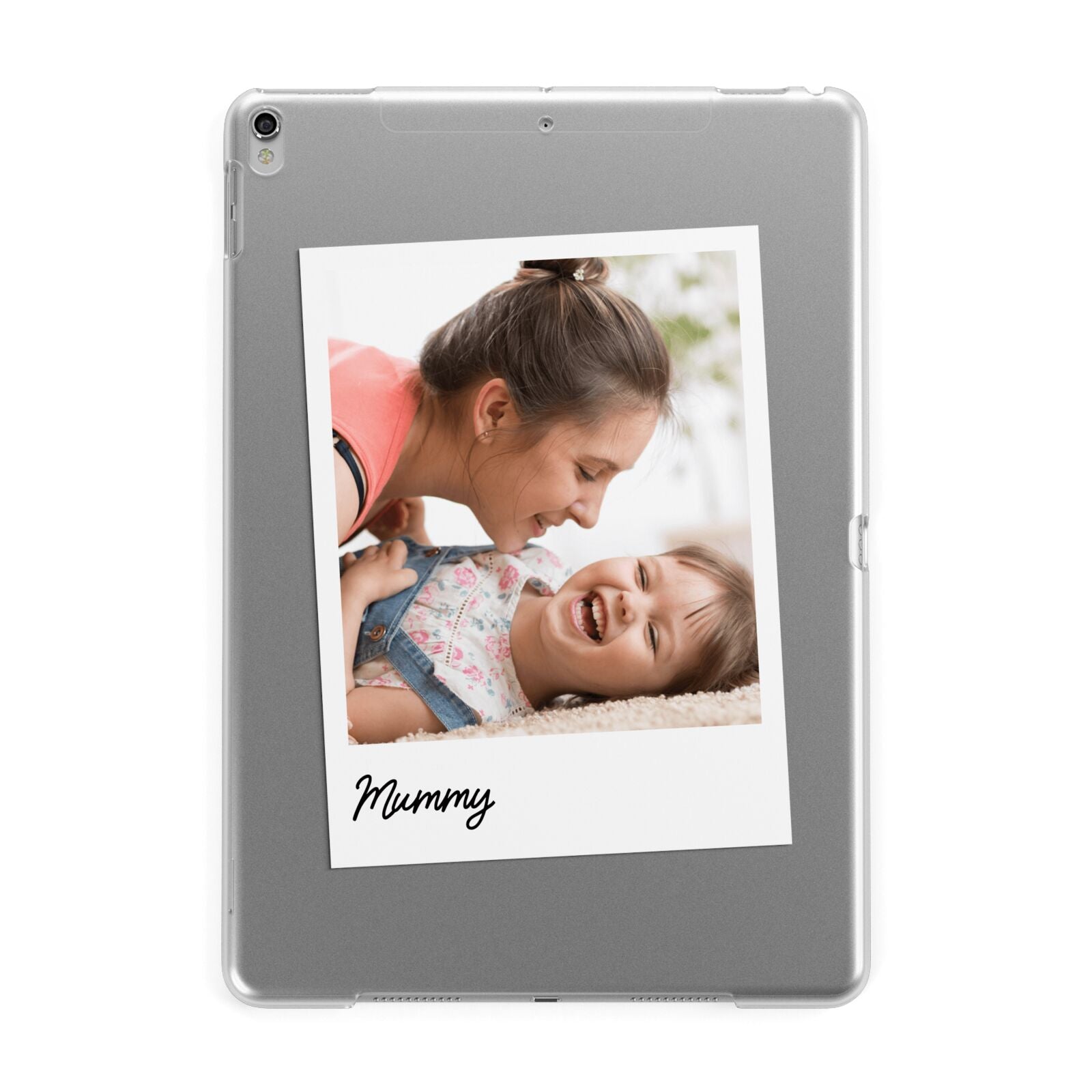 Mummy Photo Apple iPad Silver Case