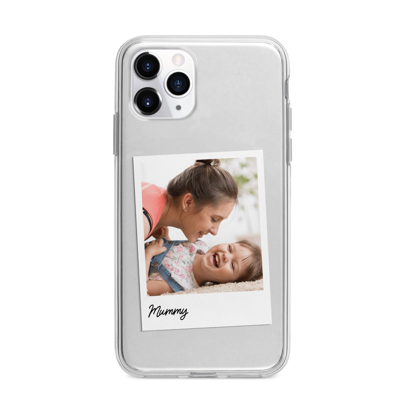 Mummy Photo Apple iPhone 11 Pro in Silver with Bumper Case