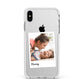 Mummy Photo Apple iPhone Xs Max Impact Case White Edge on Silver Phone