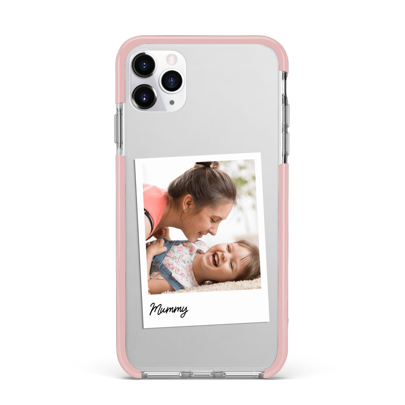 Mummy Photo iPhone 11 Pro Max Impact Pink Edge Case