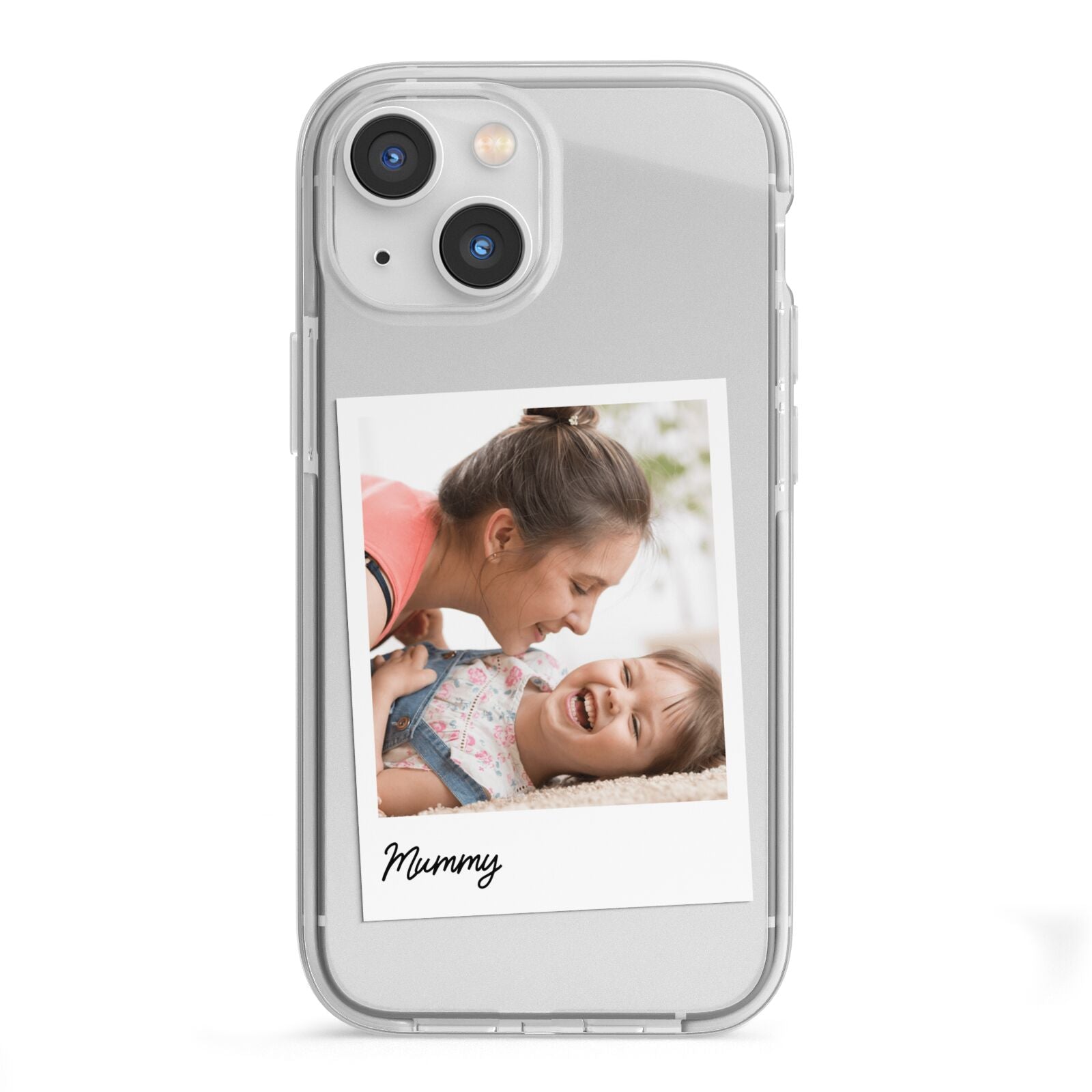 Mummy Photo iPhone 13 Mini TPU Impact Case with White Edges