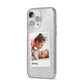 Mummy Photo iPhone 14 Pro Max Glitter Tough Case Silver Angled Image