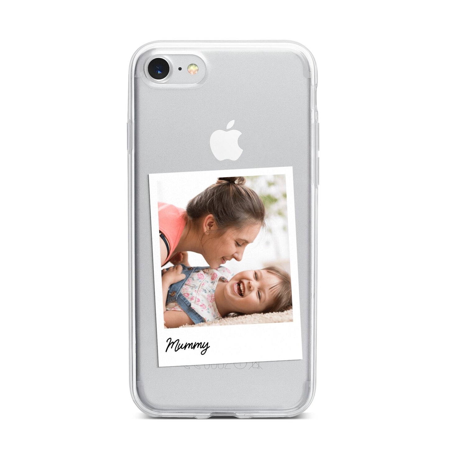 Mummy Photo iPhone 7 Bumper Case on Silver iPhone