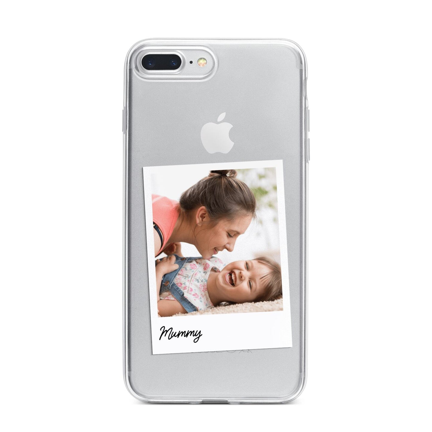 Mummy Photo iPhone 7 Plus Bumper Case on Silver iPhone
