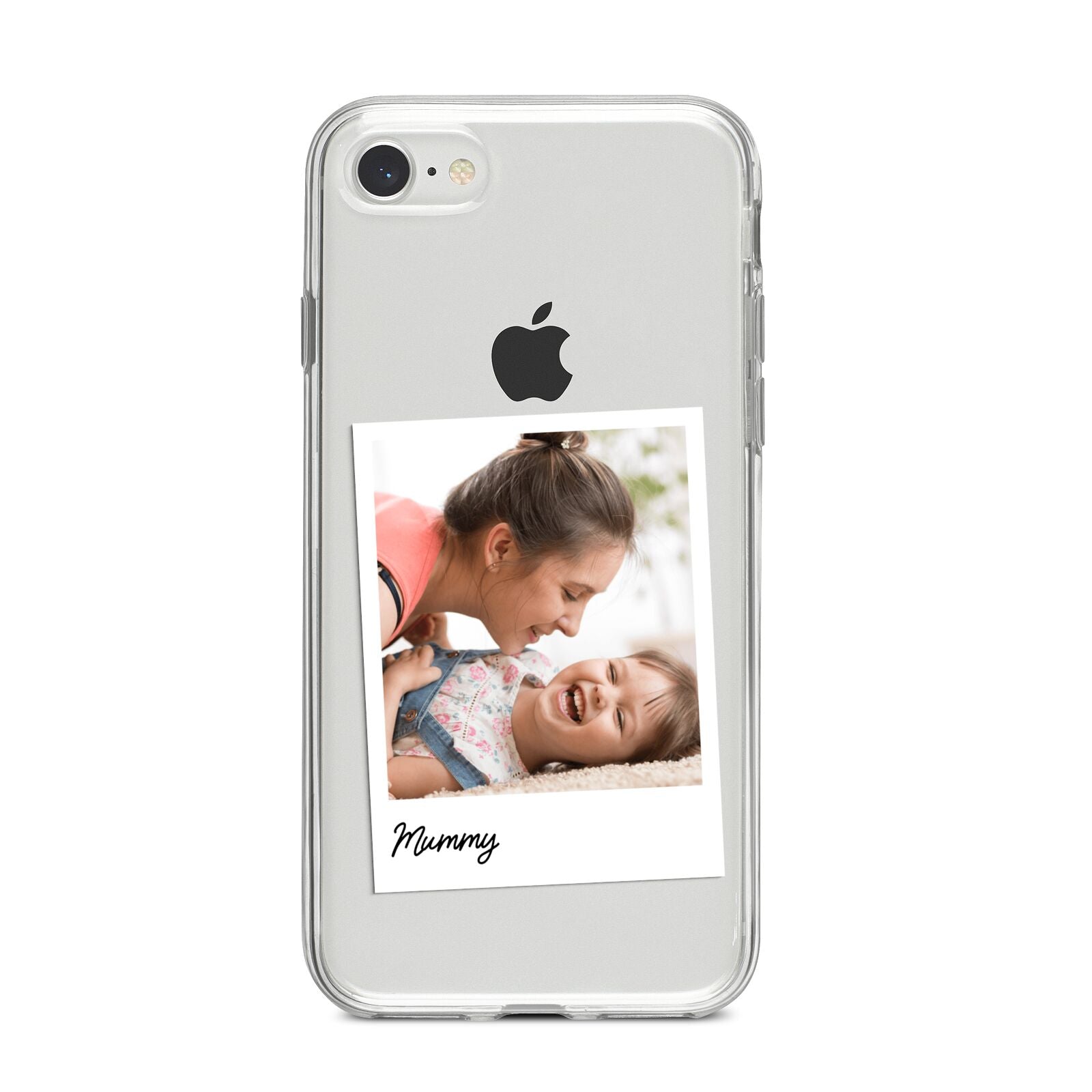 Mummy Photo iPhone 8 Bumper Case on Silver iPhone