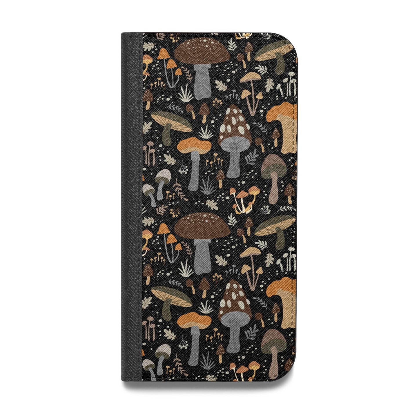 Mushroom Vegan Leather Flip Samsung Case