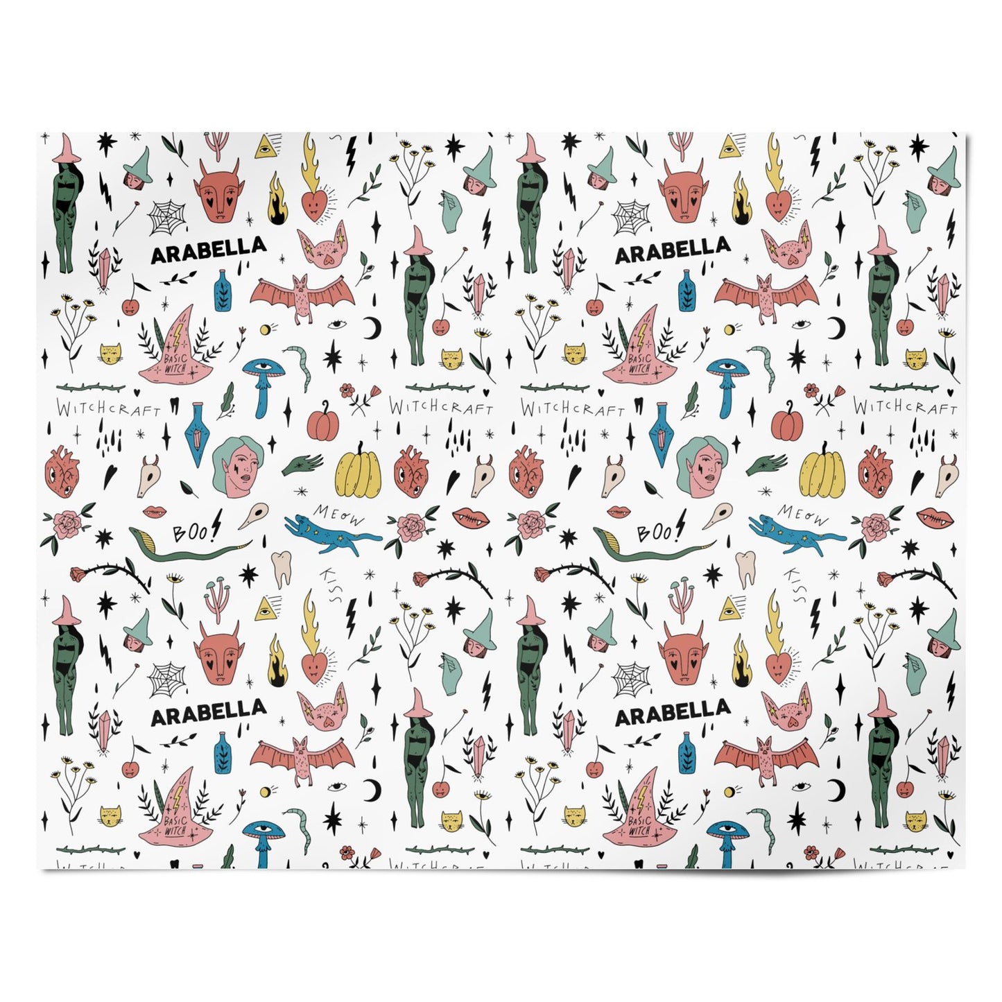 Mystical Magic Personalised Personalised Wrapping Paper Alternative