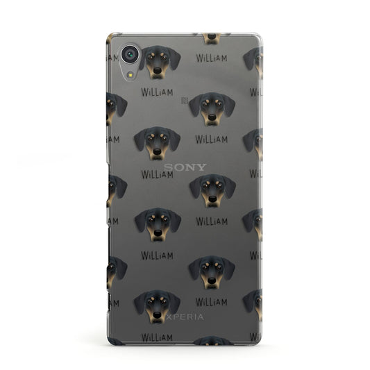 New Zealand Huntaway Icon with Name Sony Xperia Case