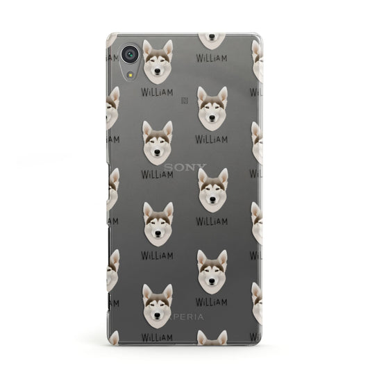 Northern Inuit Icon with Name Sony Xperia Case