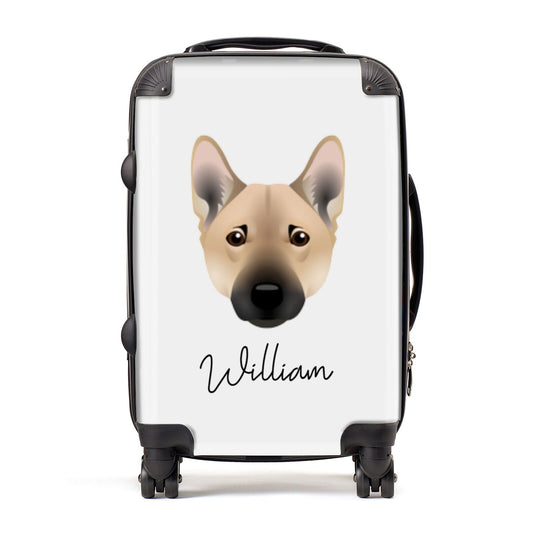 Norwegian Buhund Personalised Suitcase
