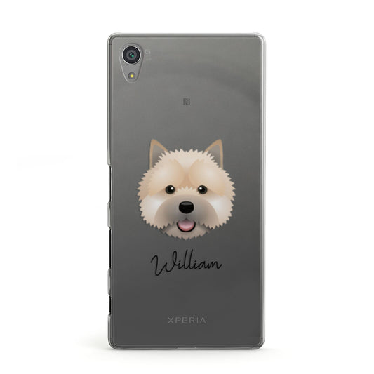 Norwich Terrier Personalised Sony Xperia Case