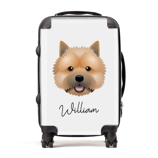 Norwich Terrier Personalised Suitcase