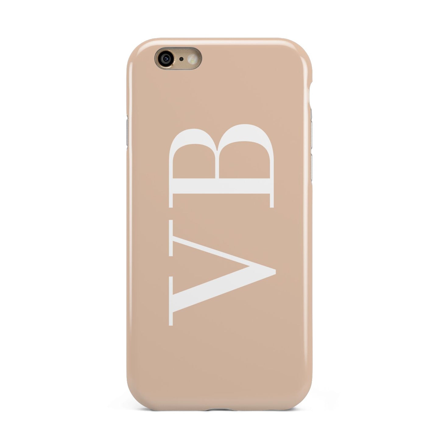Nude And White Personalised Apple iPhone 6 3D Tough Case