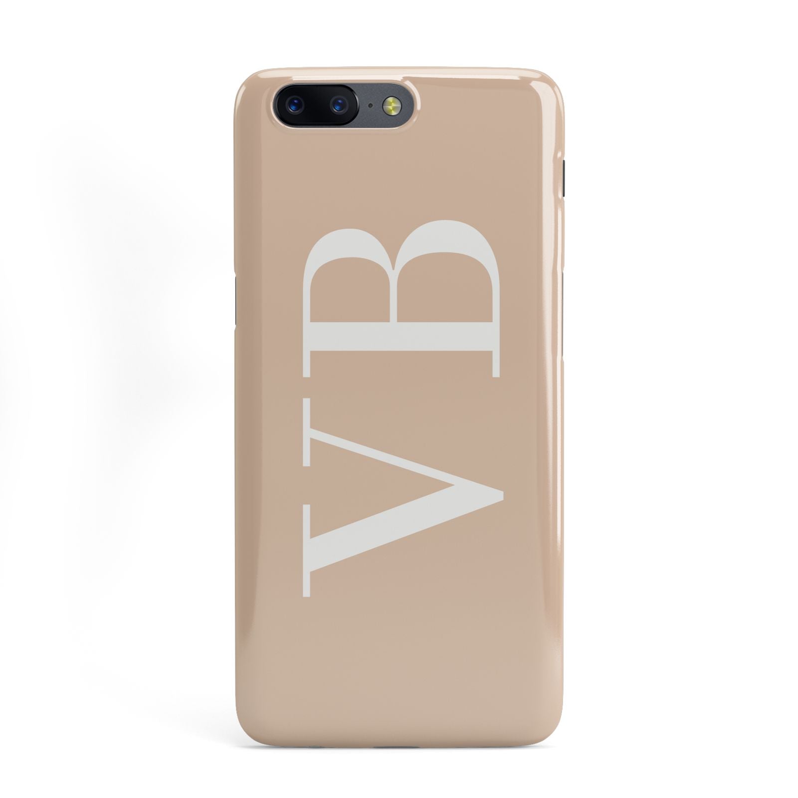 Nude And White Personalised OnePlus Case – Dyefor