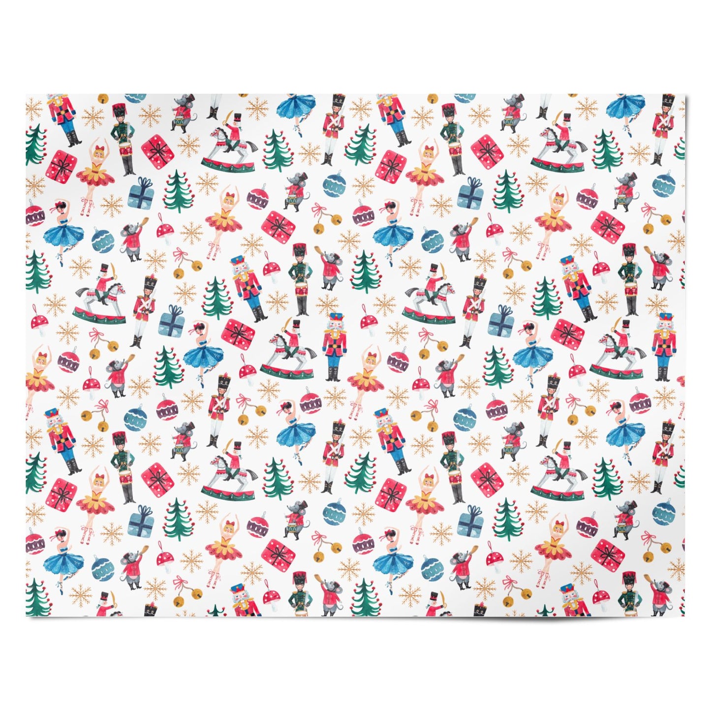 Nutcracker Personalised Wrapping Paper Alternative