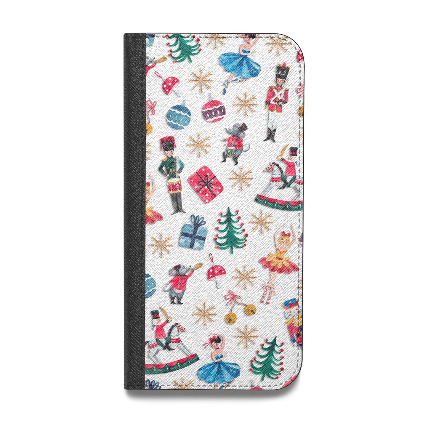 Nutcracker Vegan Leather Flip Samsung Case