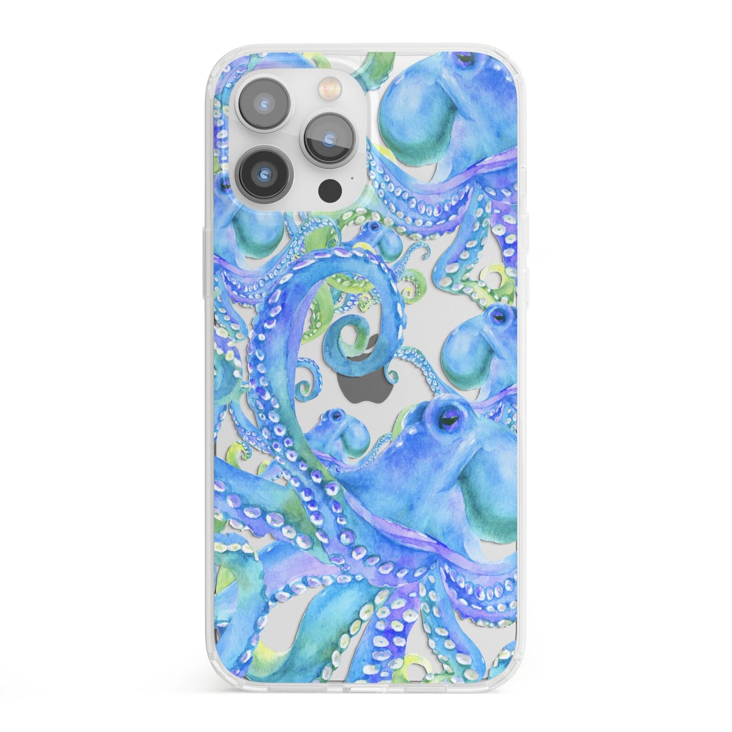 Octopus iPhone 13 Pro Max Clear Bumper Case