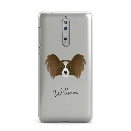 Papillon Personalised Nokia Case