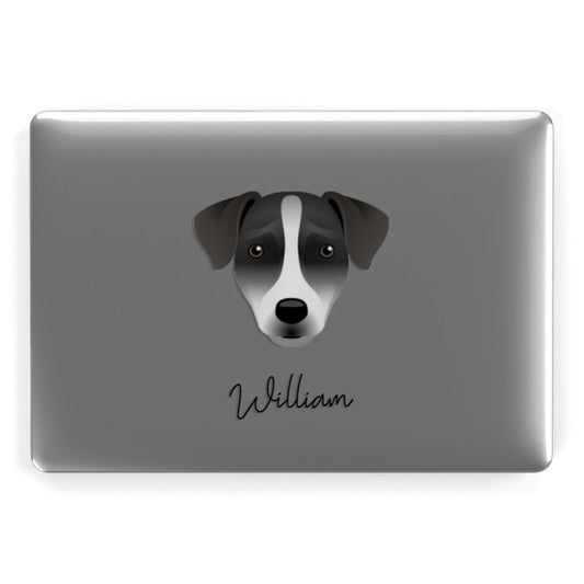 Patterdale Terrier Personalised Apple MacBook Case
