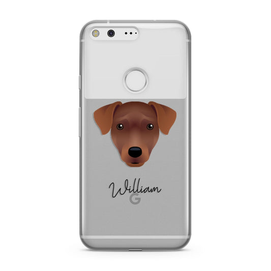 Patterdale Terrier Personalised Google Pixel Case