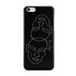 Personalised Abstract Line Art Apple iPhone 5c Case