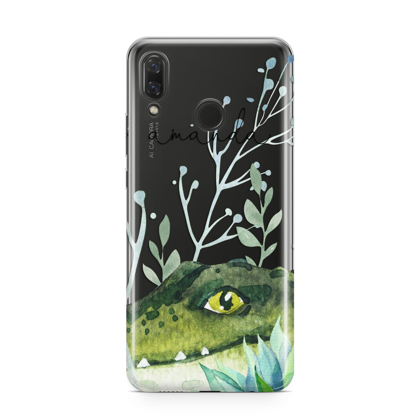 Personalised Alligator Huawei Nova 3 Phone Case