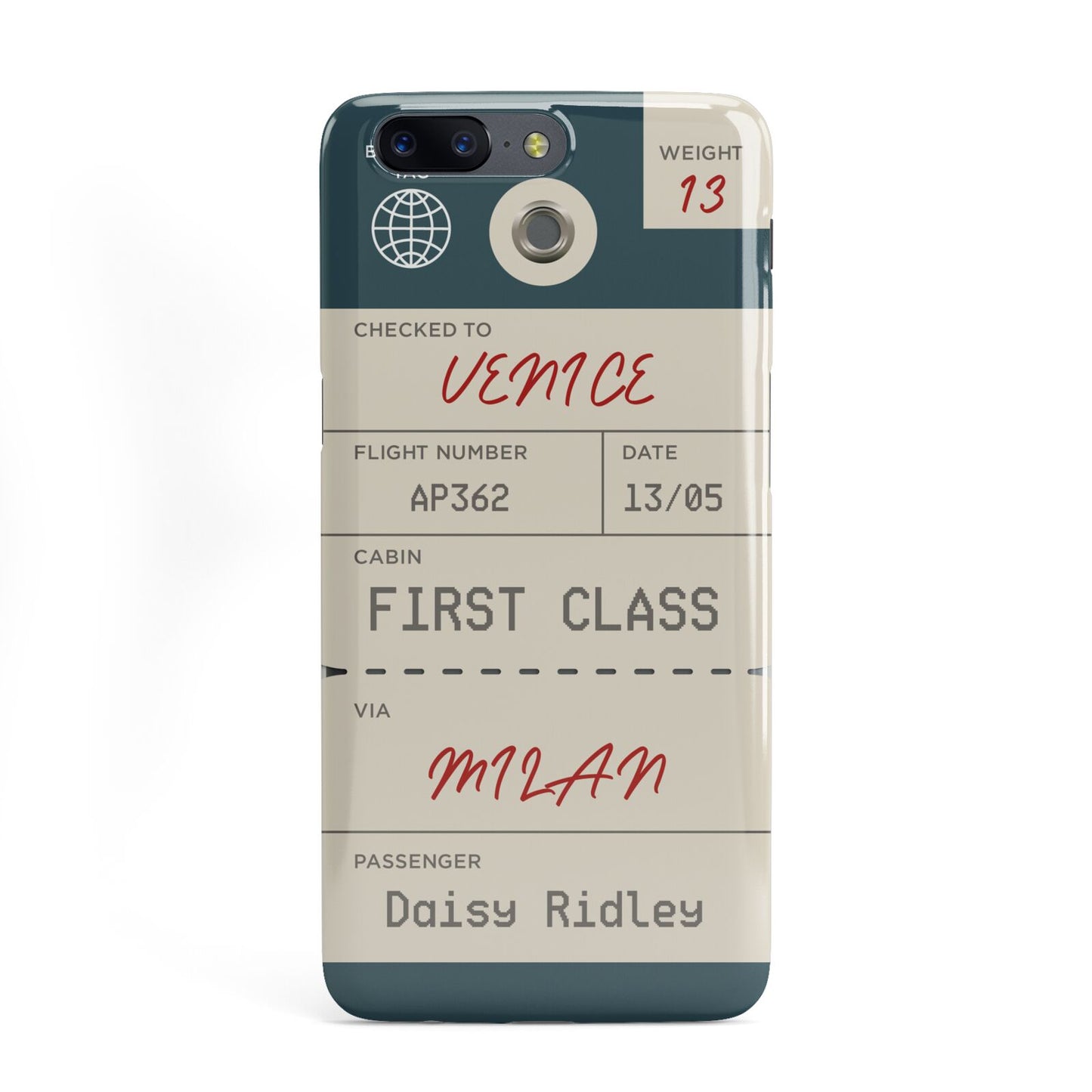 Personalised Baggage Tag OnePlus Case