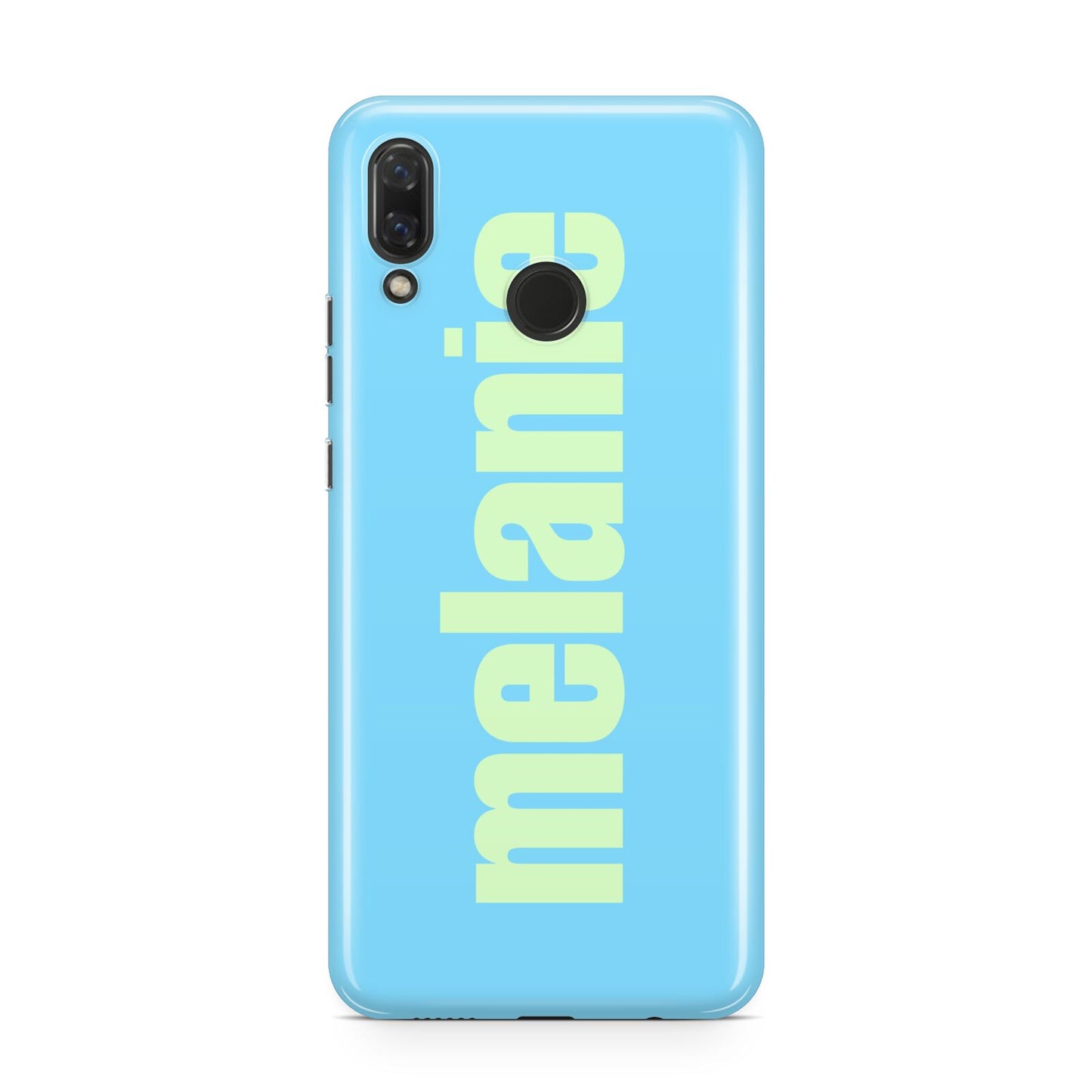 Personalised Blue Green Name Huawei Nova 3 Phone Case