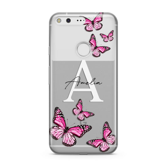 Personalised Butterfly Google Pixel Case