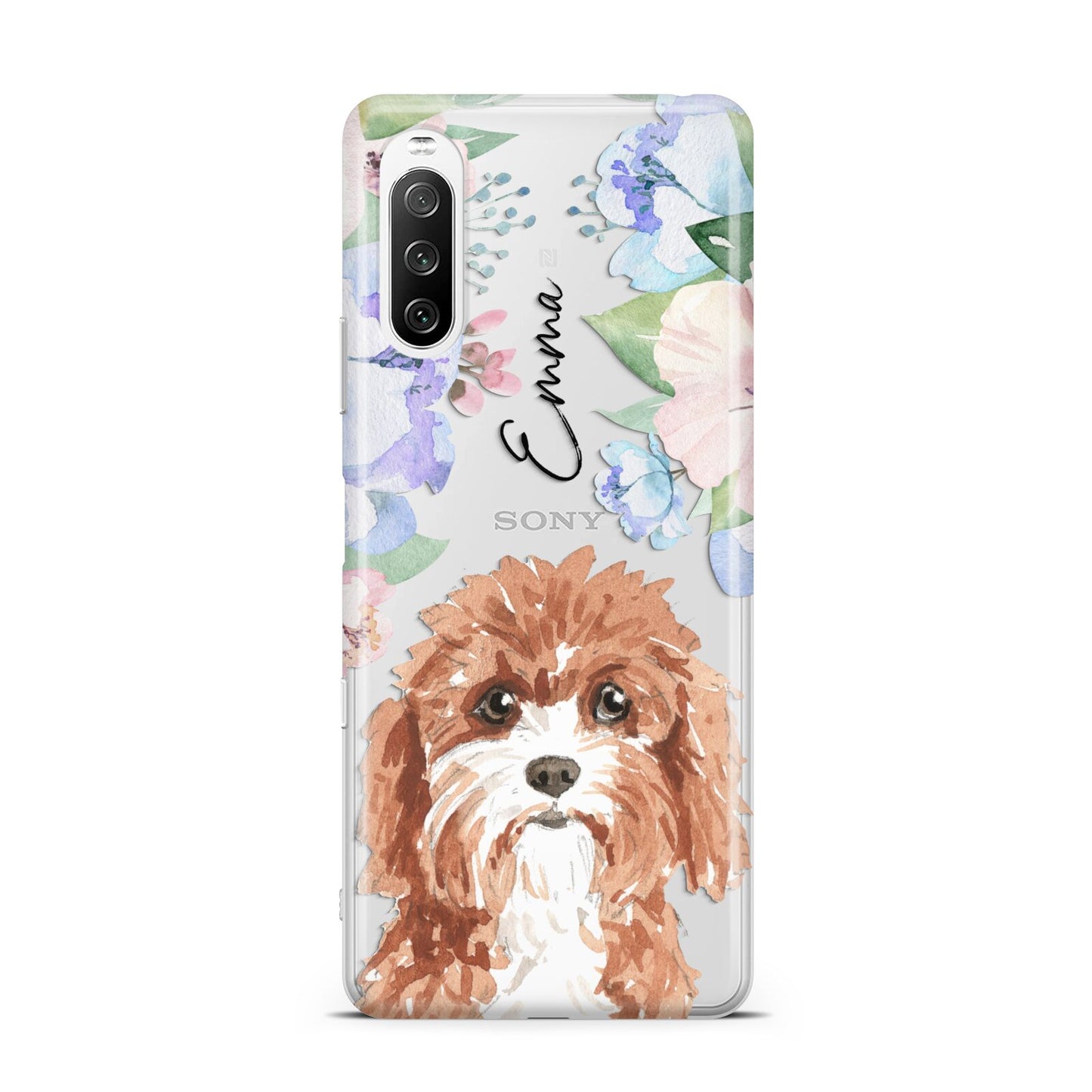 Personalised Cavapoo Sony Xperia 10 III Case