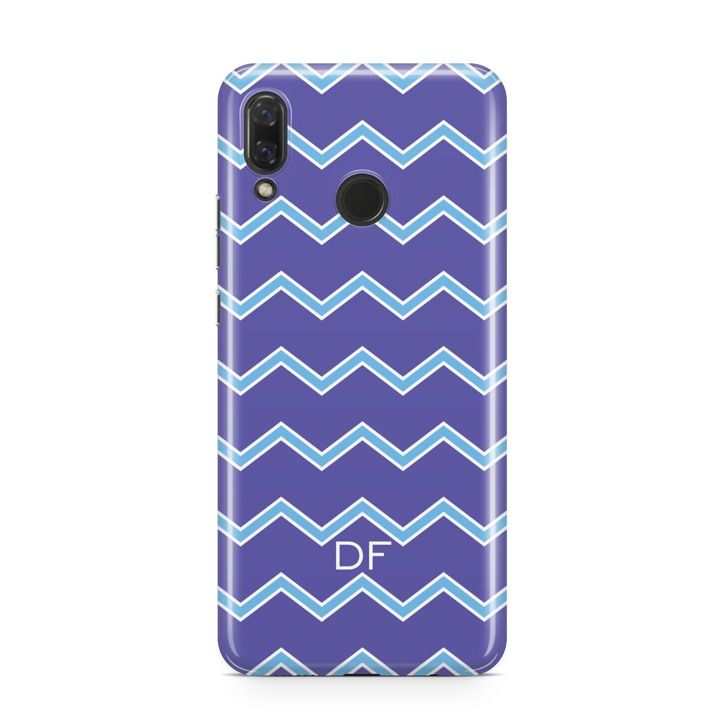 Personalised Chevron 2 Tone Huawei Nova 3 Phone Case