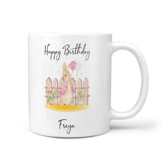 Personalised Children s Birthday Rabbit 10oz Mug