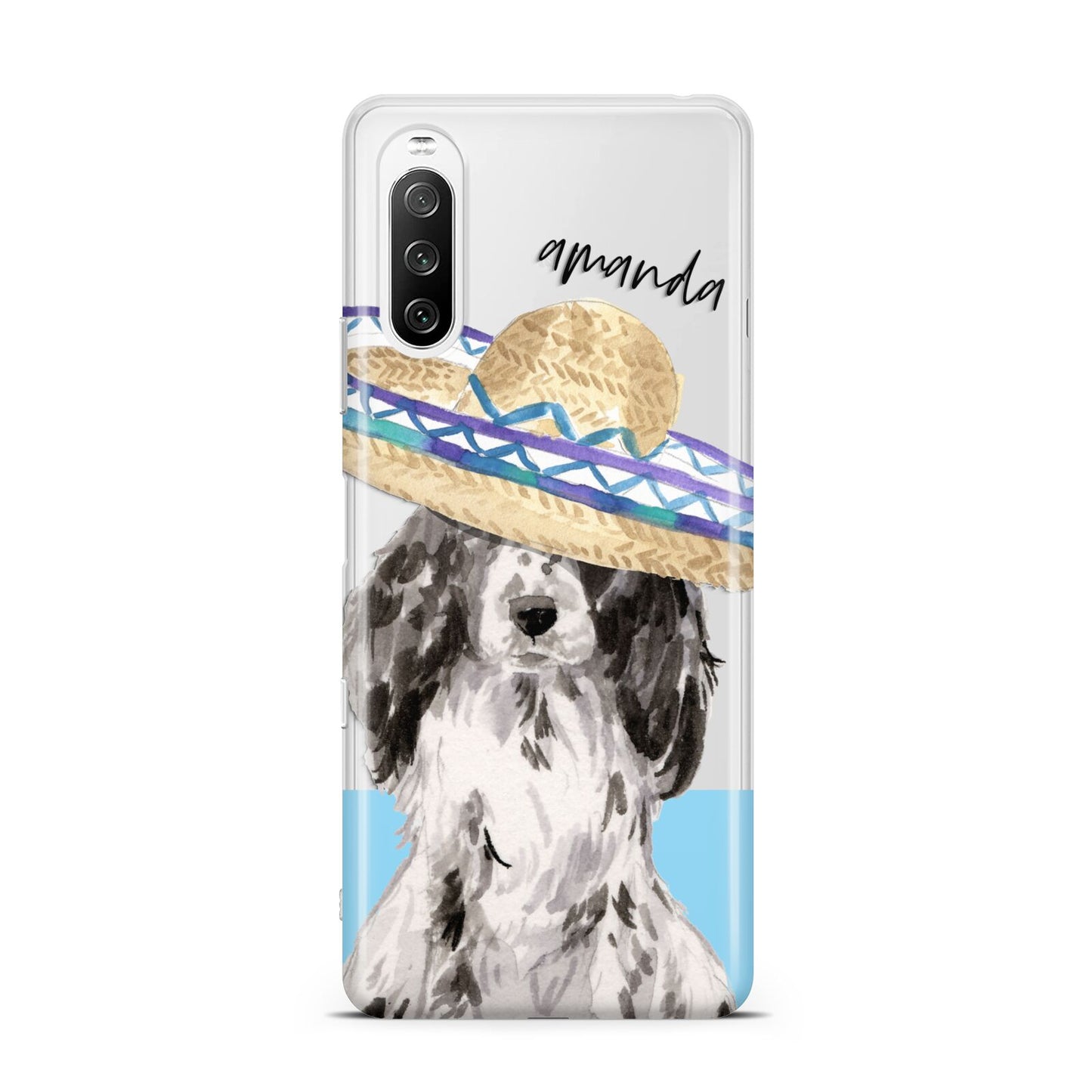 Personalised Cocker Spaniel Sony Xperia 10 III Case