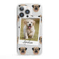 Personalised Dog Photo iPhone 13 Pro Clear Bumper Case