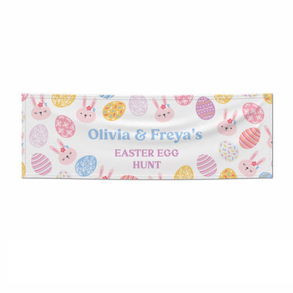 Personalised Easter Hunt 6x2 Paper Banner