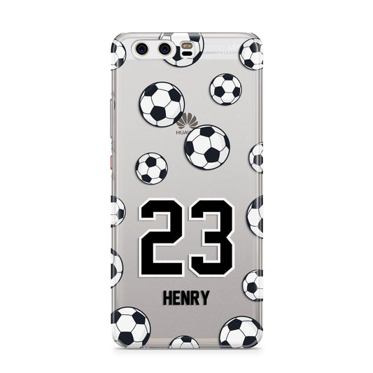 Personalised Football Huawei P10 Phone Case