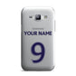 Personalised Football Name and Number Samsung Galaxy J1 2015 Case