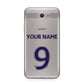 Personalised Football Name and Number Samsung Galaxy J7 2017 Case