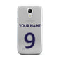 Personalised Football Name and Number Samsung Galaxy S4 Mini Case
