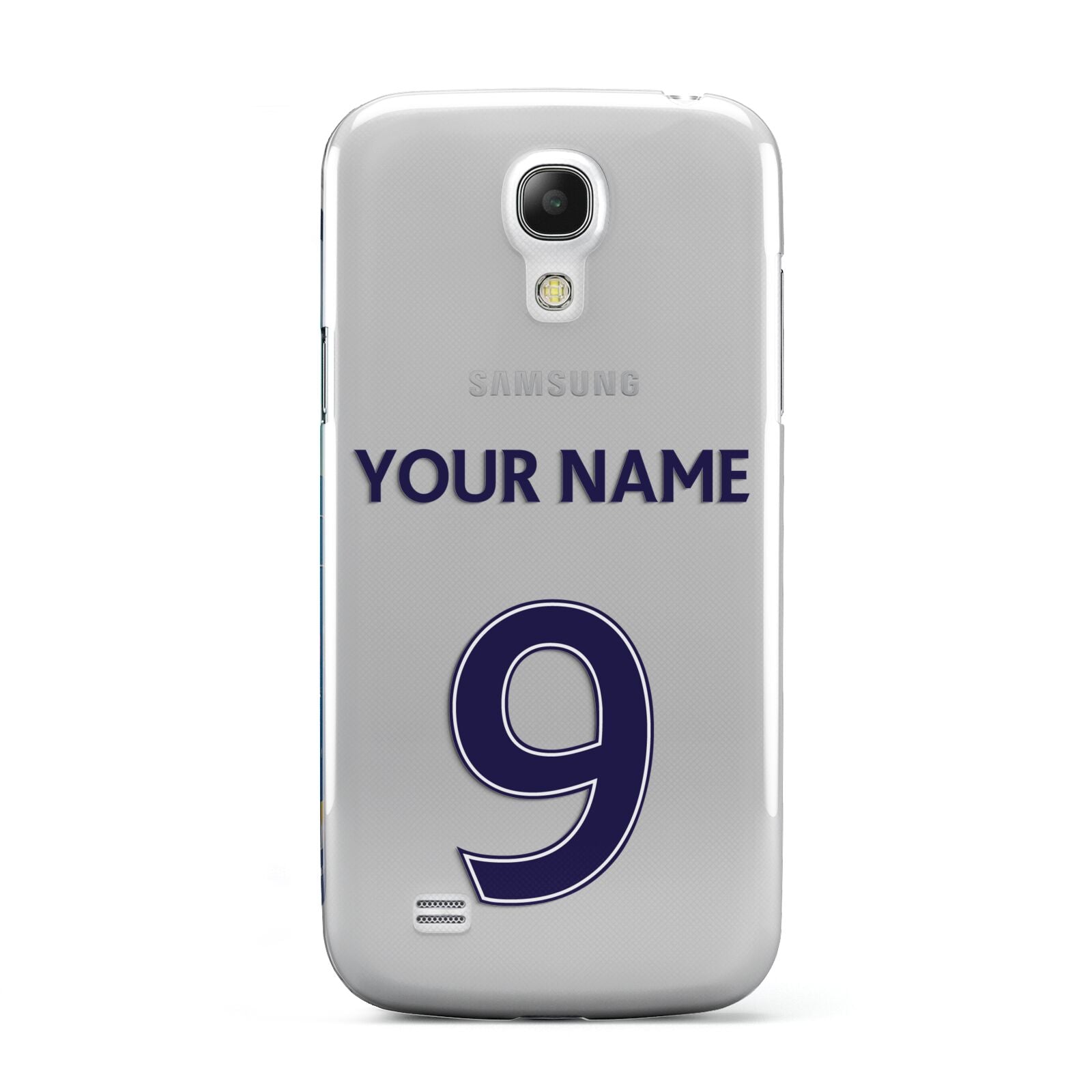 Personalised Football Name and Number Samsung Galaxy S4 Mini Case